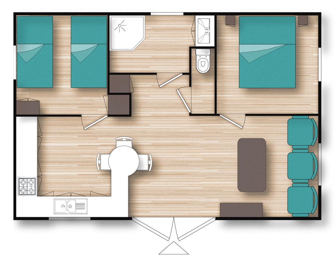 Camping Resort Les Champs Blancs Agde Ngoại thất bức ảnh