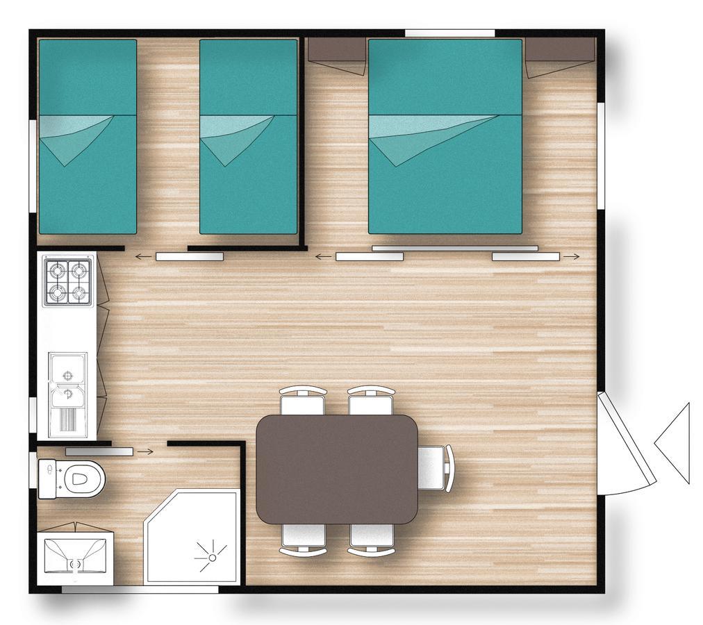 Camping Resort Les Champs Blancs Agde Ngoại thất bức ảnh
